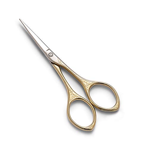 HITOPTY Small Embroidery Scissors, 3.9in Stainless Steel Sharp Craft Shears for Sewing, Art Work, Threading, Needlework Small Projects - Image 1