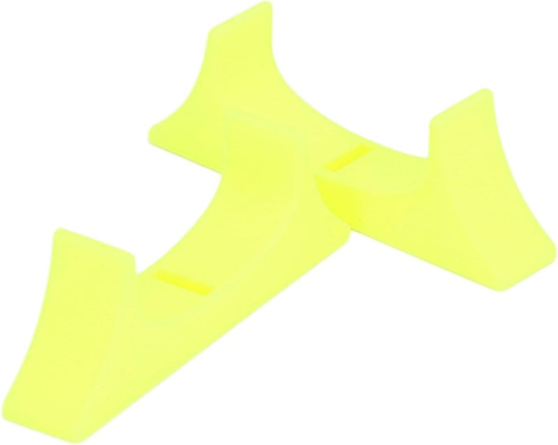 Vertical Track Console Support with Open Air Design, Avoid Overheating, Games and The Film That is Important (Yellow) - Image 1