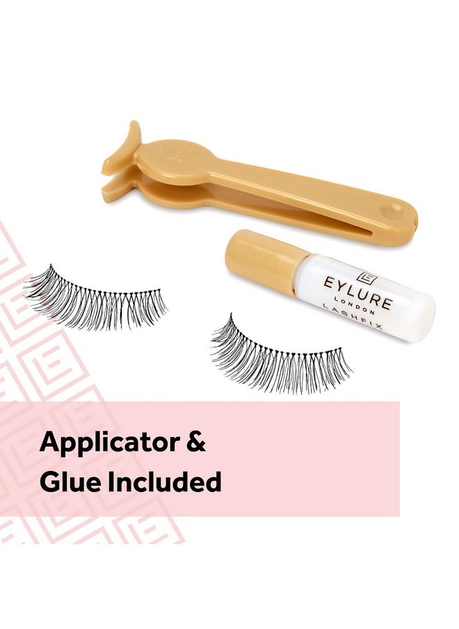 EYLURE - London False Eyelashes - Naturals No. 031 Featherlight Feel Lashes With Adhesive | Reusable Up To 5 Wears | Latex Free Glue Last Up To 18 Hours - Image 1