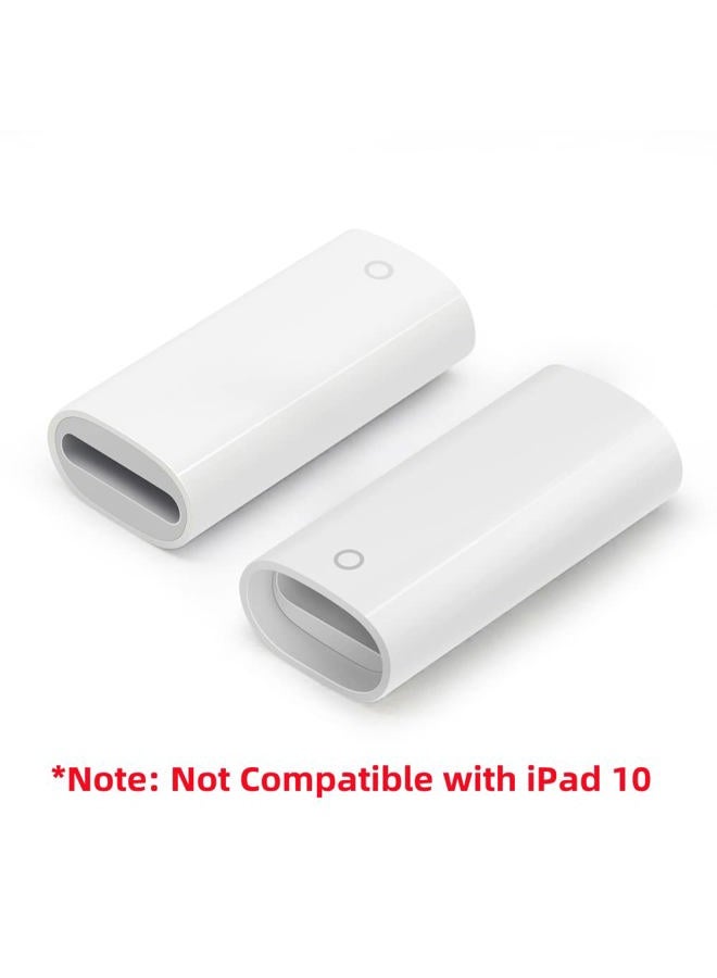 COOYA Compatible with Charger Adapter Replacement for Apple Pencil 1st Generation, 2-Pack Charging Adapter iPencil Charger Connector - Image 2