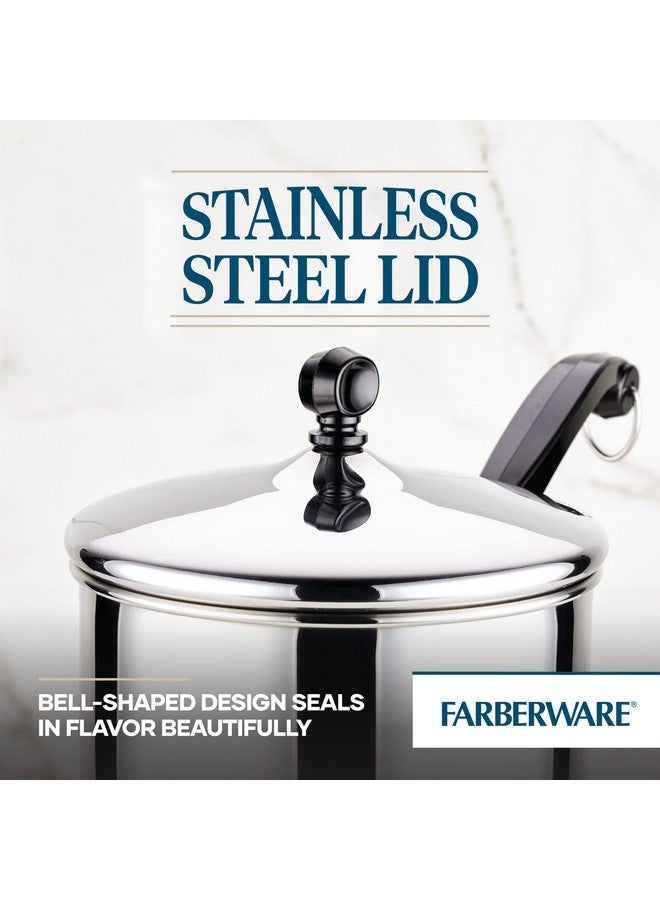 فاربرواير قدر صلصة كلاسيكي من الفولاذ المقاوم للصدأ من فاربروير مع غطاء، سعة 3 كوارت، فضي - Image 4