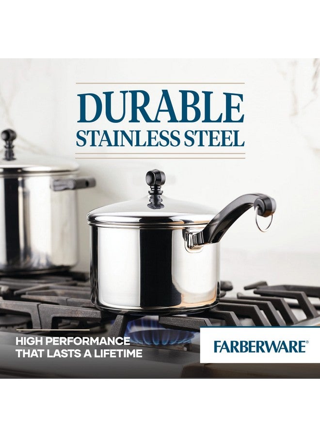 فاربرواير قدر صلصة كلاسيكي من الفولاذ المقاوم للصدأ من فاربروير مع غطاء، سعة 3 كوارت، فضي - Image 5