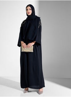 Abaya With Back Detail Embellishment & Sheila - pzsku/Z2A9CDA1773CA5E80755BZ/45/_/1740563190/fe568b93-62db-47f9-9220-91a72c82305d