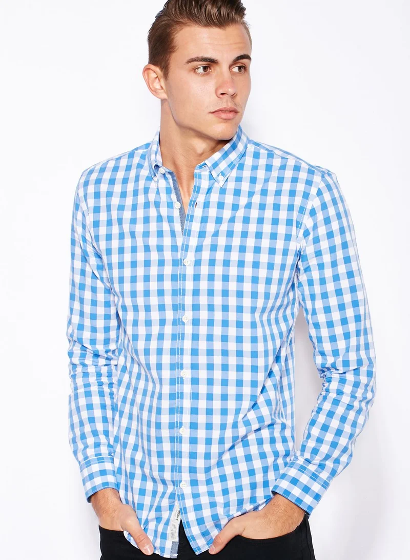 PRODUKT Check Print Shirt