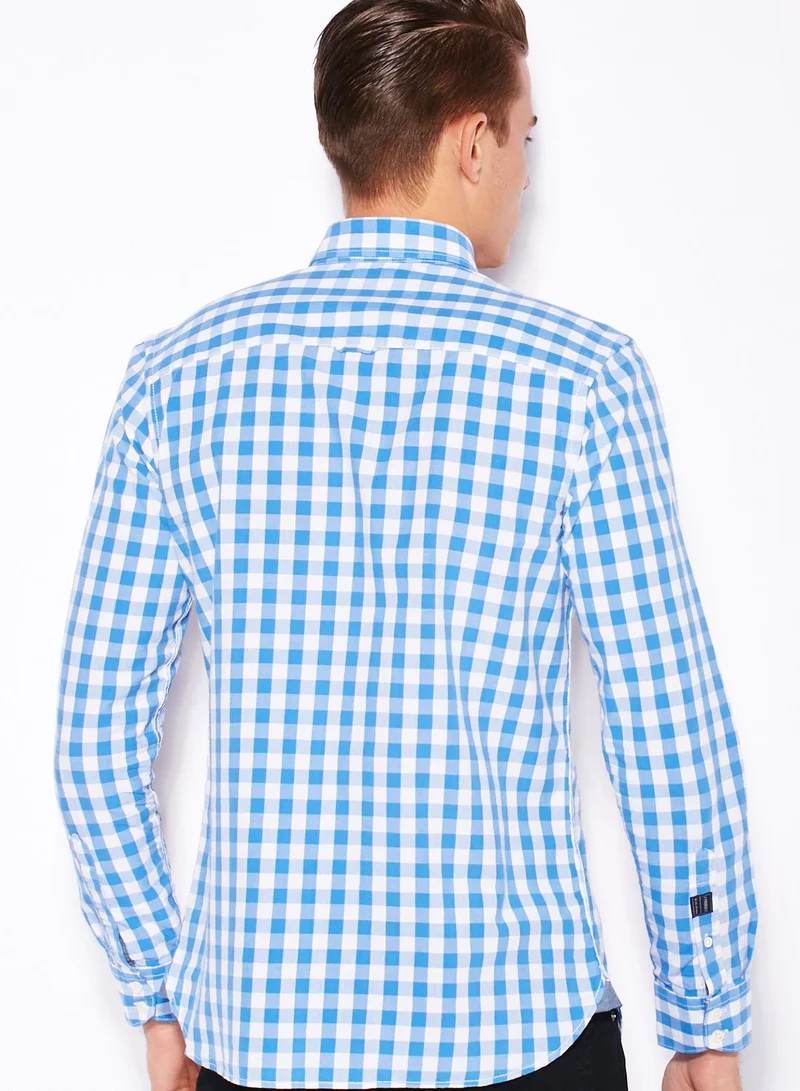 PRODUKT Check Print Shirt