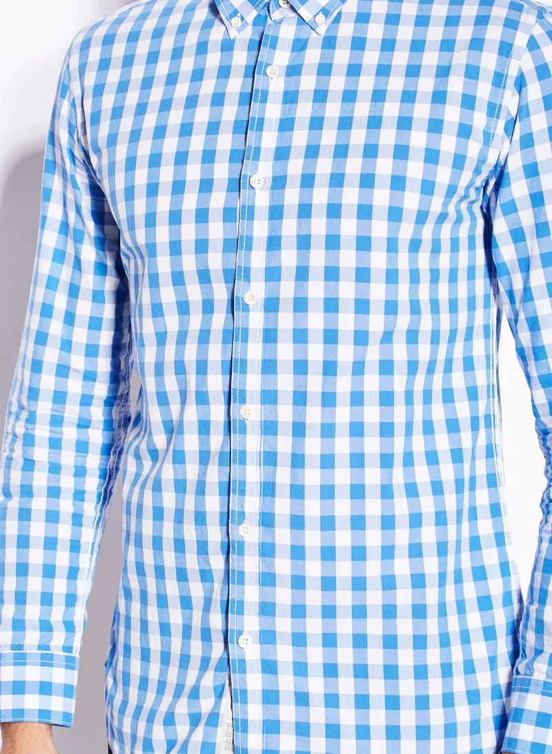 PRODUKT Check Print Shirt