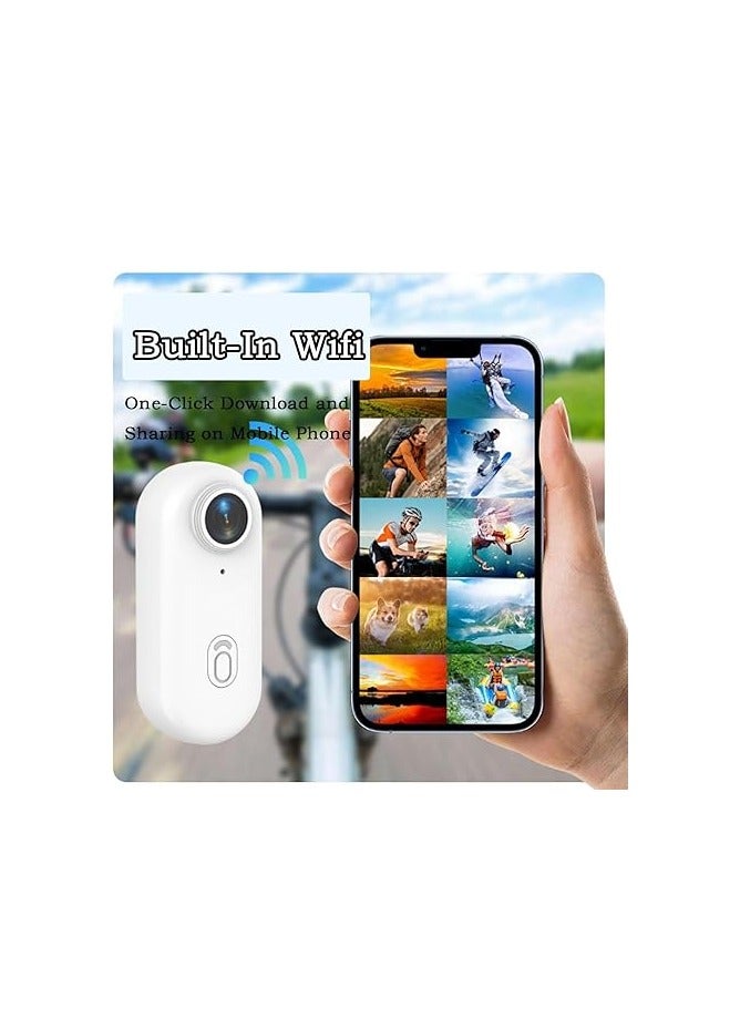 Sports & Action Cameras H.265 4k/1080p, 120° Wide-Angle, Waterproof Case, High-Res, Magnetic Mounting, 360° Rotation, for Sports - Image 4