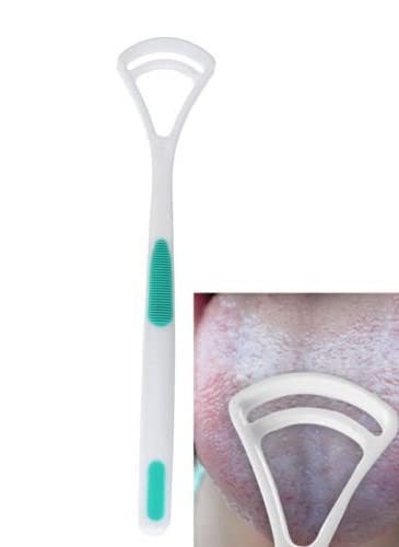 CELLEBII Adult Hand Scraper Fashion Tongue Cleaner Manual Brush With Silica Handle Multicolour Pack Of 1 - Image 4