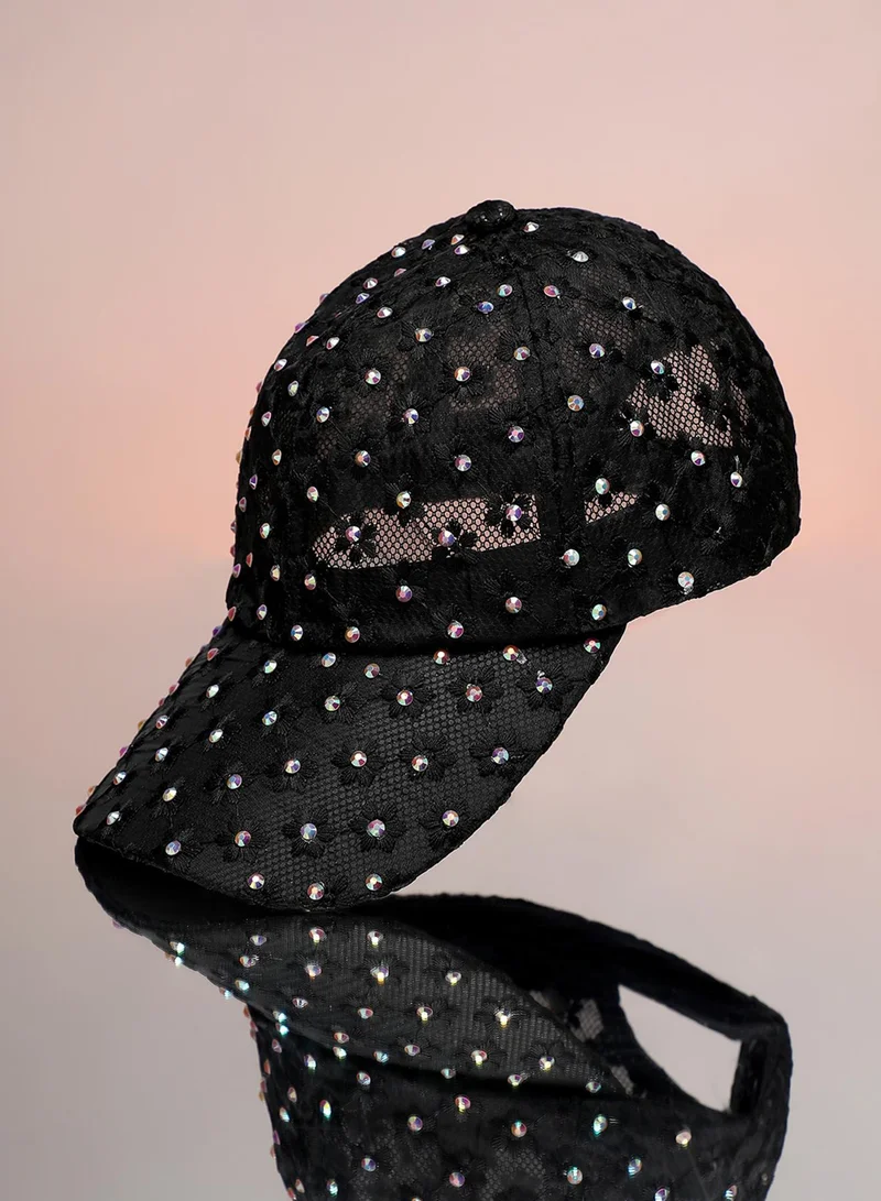 Haute Sauce Studded Prism Baseball Cap