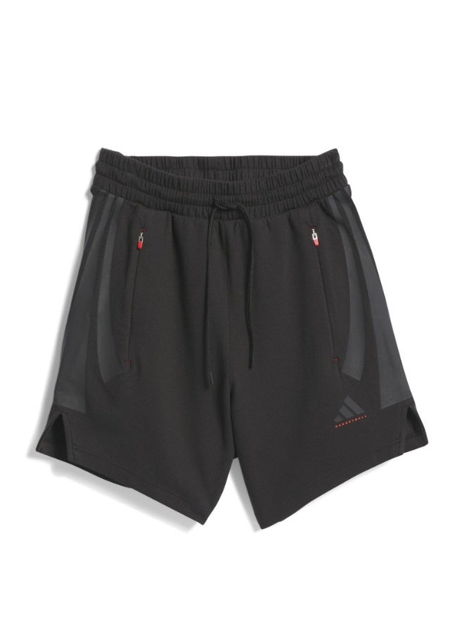 Adidas adidas ADI BB PK SHORT Black Originals Unisex SHORTS  - Image 4