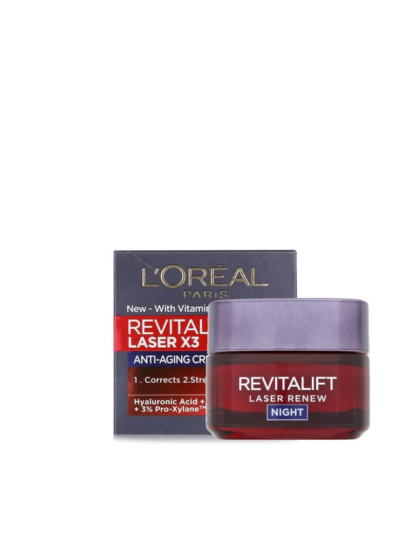 loreal paris - L'Oréal Paris Revitalift Day X3 Laser Day Cream 50 Ml - Image 1