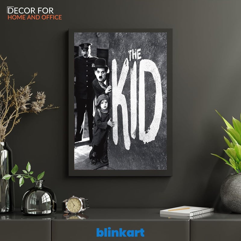 BLINKART BLINKART Aesthetic The Kid 1921 Movie Photo Frame Album Poster Wall Art Print Decor Perfect For Home Bedroom Living Room Bedroom Home Office Study Room13 10 Inches  - Image 5