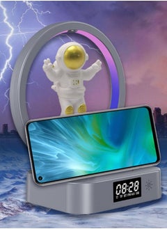 Suspended light speaker support Bluetooth / TF Card / FM Play mode. Compact design for mobile phone. A variety of preset lighting, color change at will, and a variety of lighting modes to adapt to dif