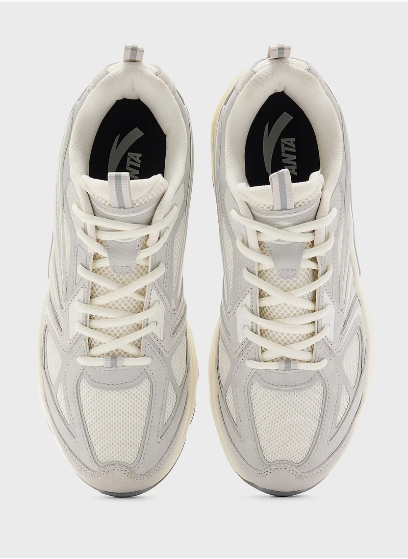 ANTA Basic Glacier Retro Running Shoes