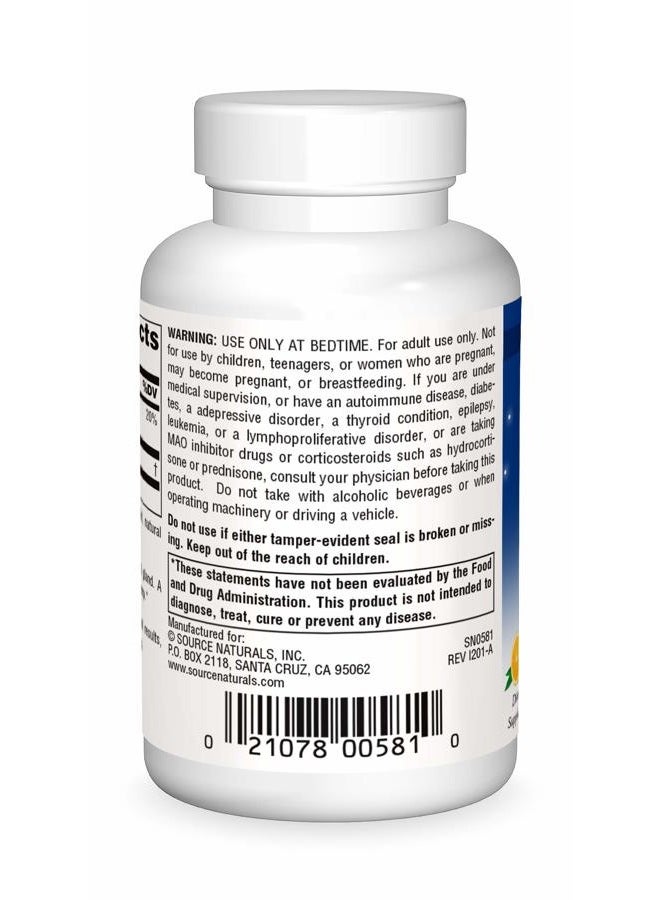 Source Naturals Melatonin, Dietary Supplement That Supports Sleep* 5 mg - 200 Orange Flavored Lozenges - Image 2