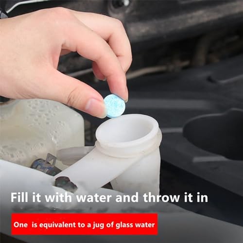 NETFLY MOSQUITO NET NETFLY Car Wiper Detergent Effervescent Tablets Washer Auto Windshield Cleaner Glass Wash Cleaning T - Image 3