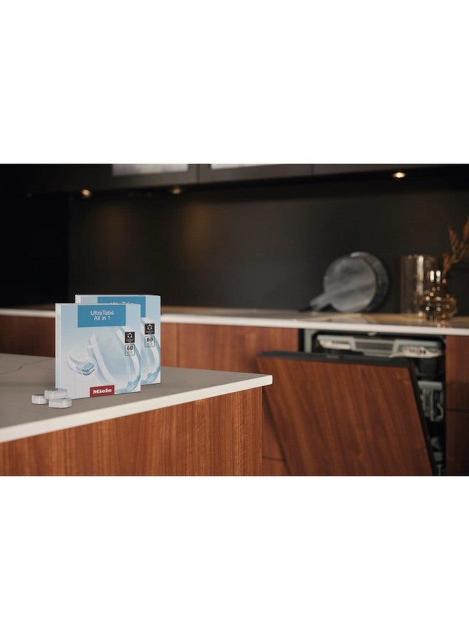 Miele Miele UltraTabs All-in-One Dishwasher Detergent Tabs, Compatible with All Dishwashers, 60 Tabs, 2 Pack  - Image 4