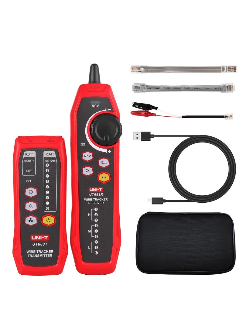 UNI-T - Uni-T UT683kit Series Wire Tracker/Tone And Probe - Image 1