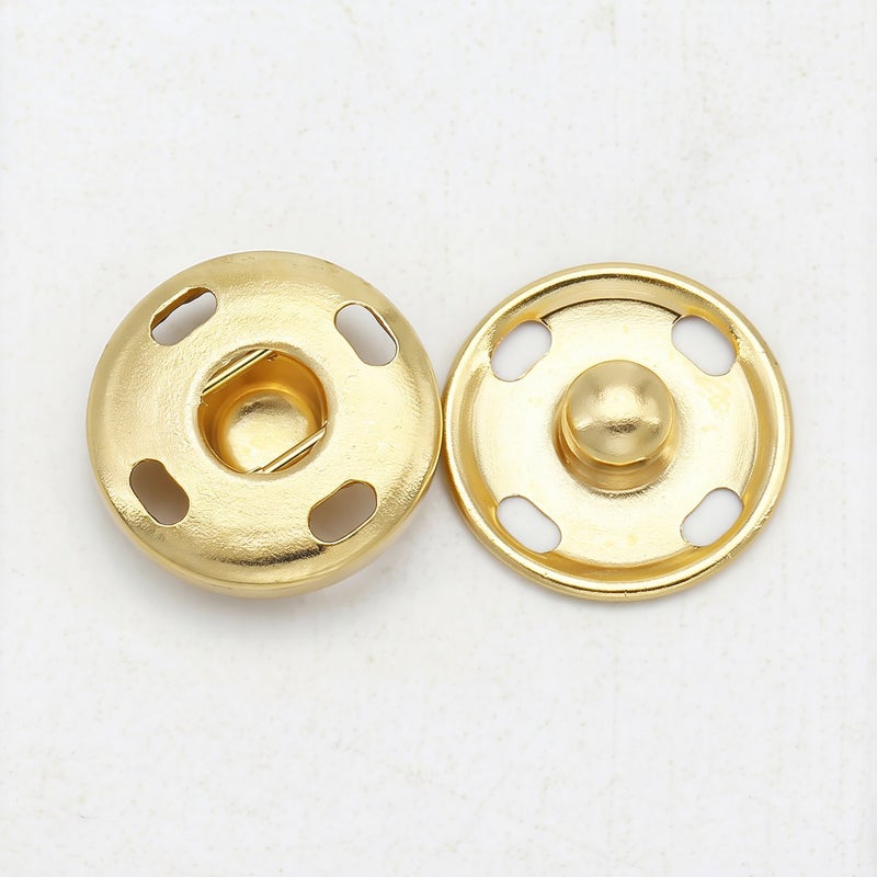 No Loose Sew Snap Buttons 6mm Never Fall Off Thread Break Resistant Press Studs - Image 1