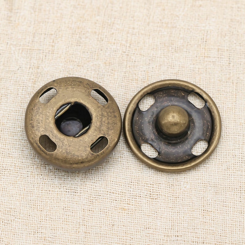 No Loose Sew Snap Buttons 6mm Never Fall Off Thread Break Resistant Press Studs - Image 2