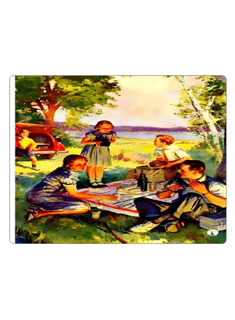 RKN Printed Anti-Slip Gaming Mouse Pad Multicolour