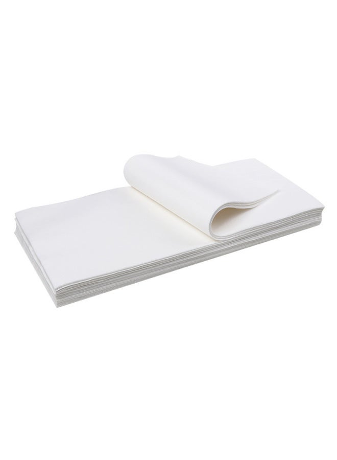 Generic Disposable Towel, Foot Bath, Foot Towel, Foot Towel, Non-woven Fabric, Beauty Barber, Hair Salon, Hotel Pedicure, Foot Bath-Color:Plain White Thickening/190 Sheets  - Image 1