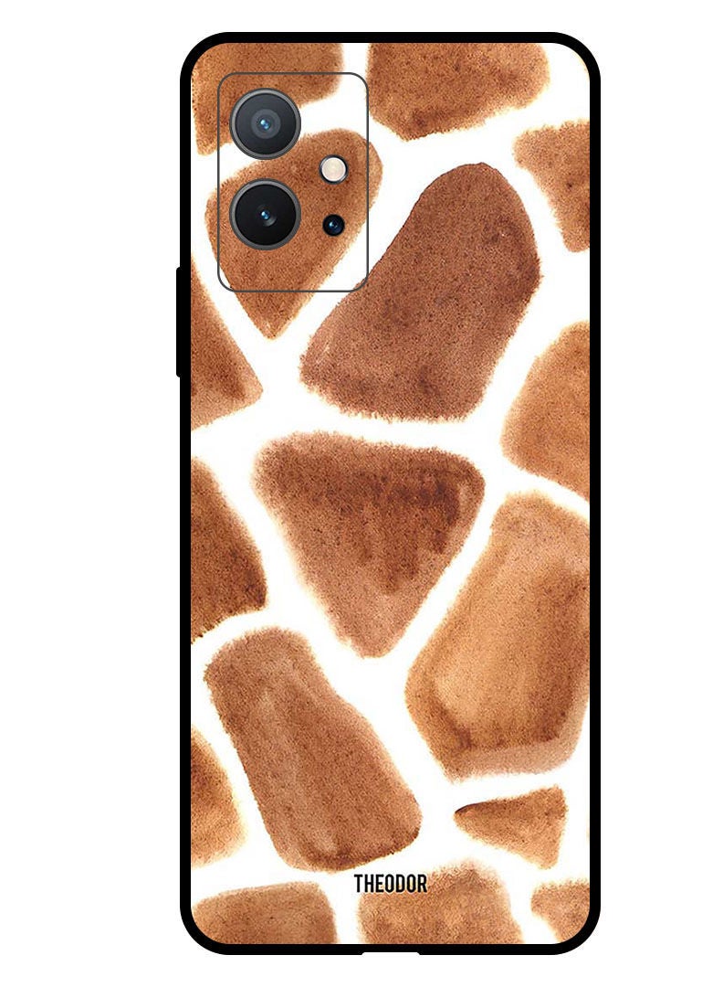 Theodor Protective Case Cover For VIVO Y55 5G  Stamp Mud Texture - Image 1
