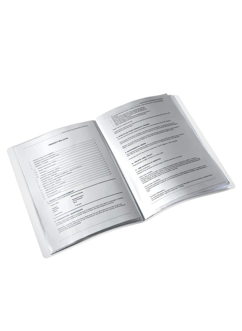 Maxi 3-Piece Display Book 60 Pockets Black Cover - Image 3