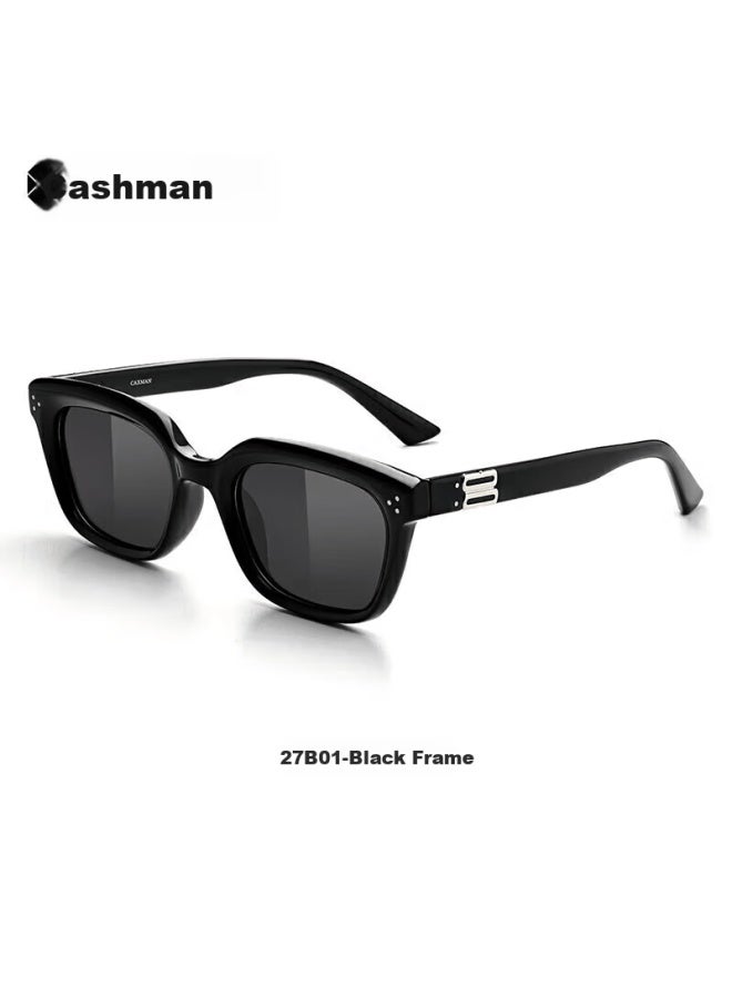 Caxman Gm Cat Eye Sungl For Men And Women, Suitable For Square And Round Faces, Narrow Frame, Uv Protection, Polarized, Slimming Effect, Premium Style Eyewear - Image 3