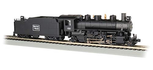 Bachmann Prairie 262 Steam Locomotive wSmoke Tender Boston Maine 1501 HO Scale - Image 1