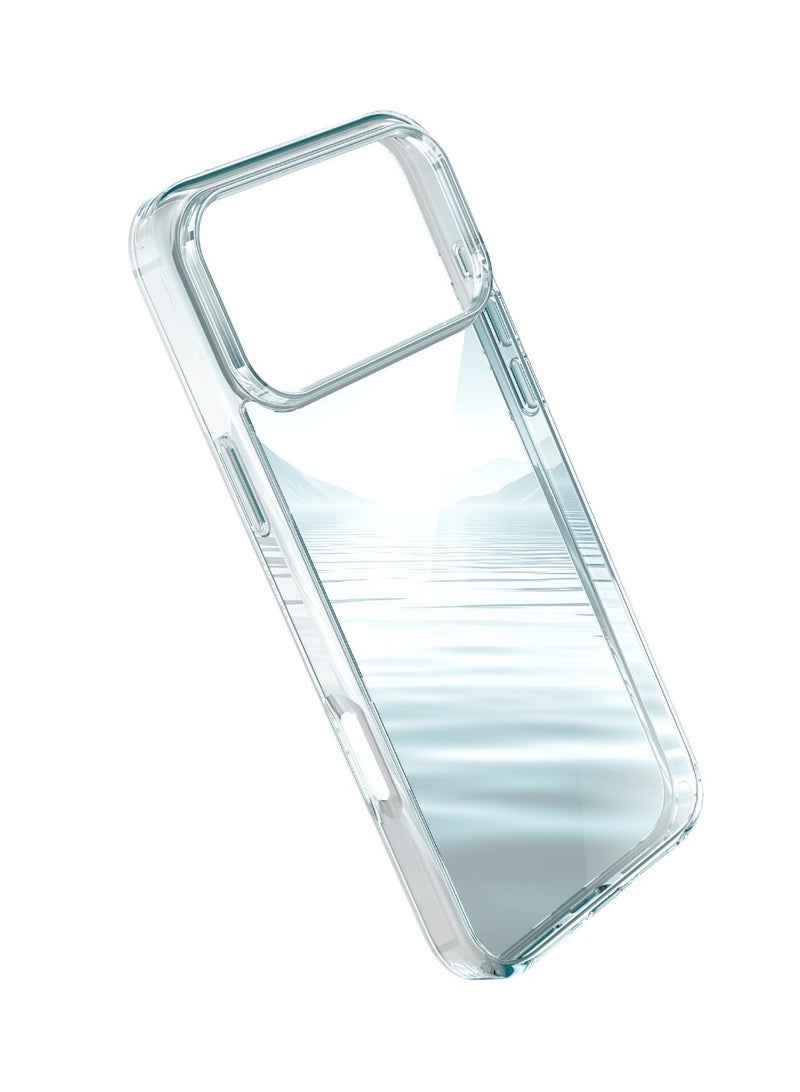 جرين ليون جراب شفاف كريستالي لهاتف iPhone 17 6.1 - حماية من السقوط بدرجة عسكرية / مضاد للخدش / مضاد للاصفرار / مضاد للميكروبات / وضوح فائق - شفاف - Image 2