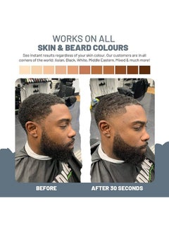 VOID Homme VOID Homme Men's Beard Filler Kit - Instant Beard Pencil & Liner, Waterproof Pen for Easy Beard Filling (Pack of 4, Black)  - Image 5