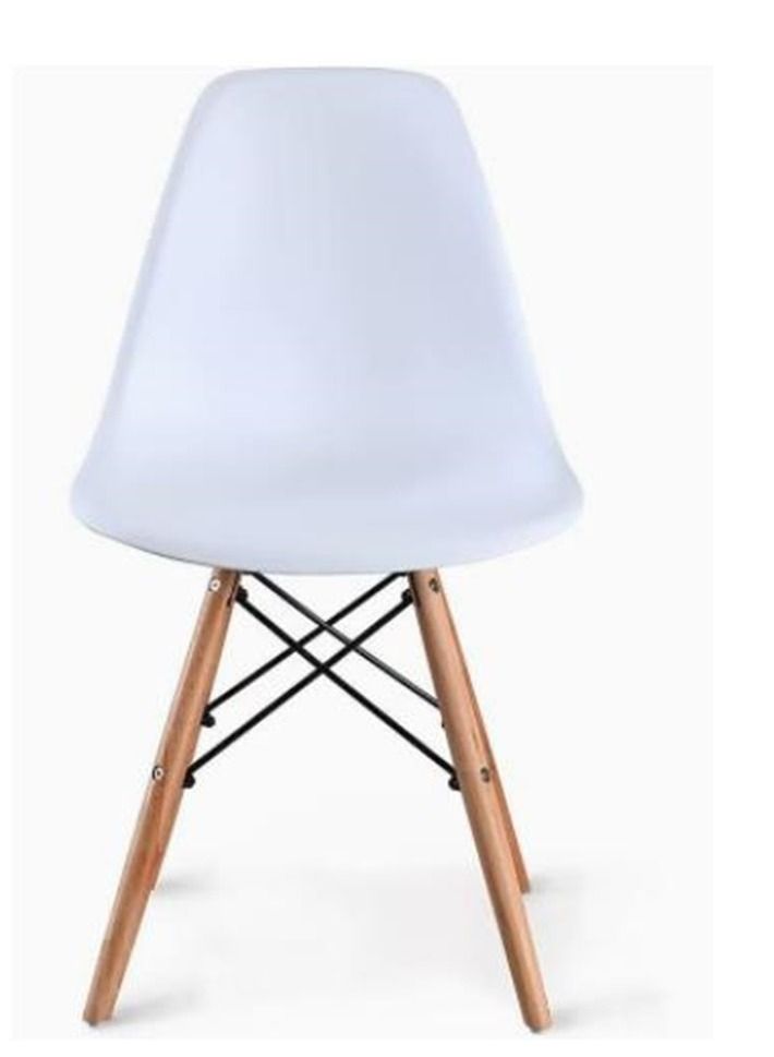 Dining Chair Modern Office Chair Kitchen Dining Side Chairs Lounge Shell Chair Living Room Chair with Plastic Seat for Kitchen