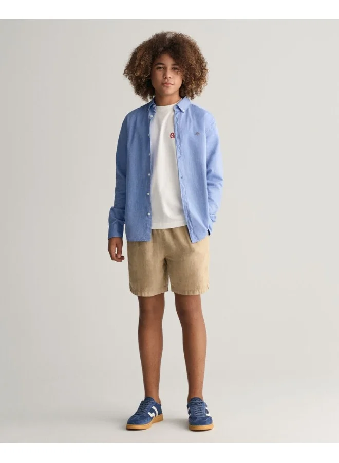 غانت Gant Teens Linen Shorts