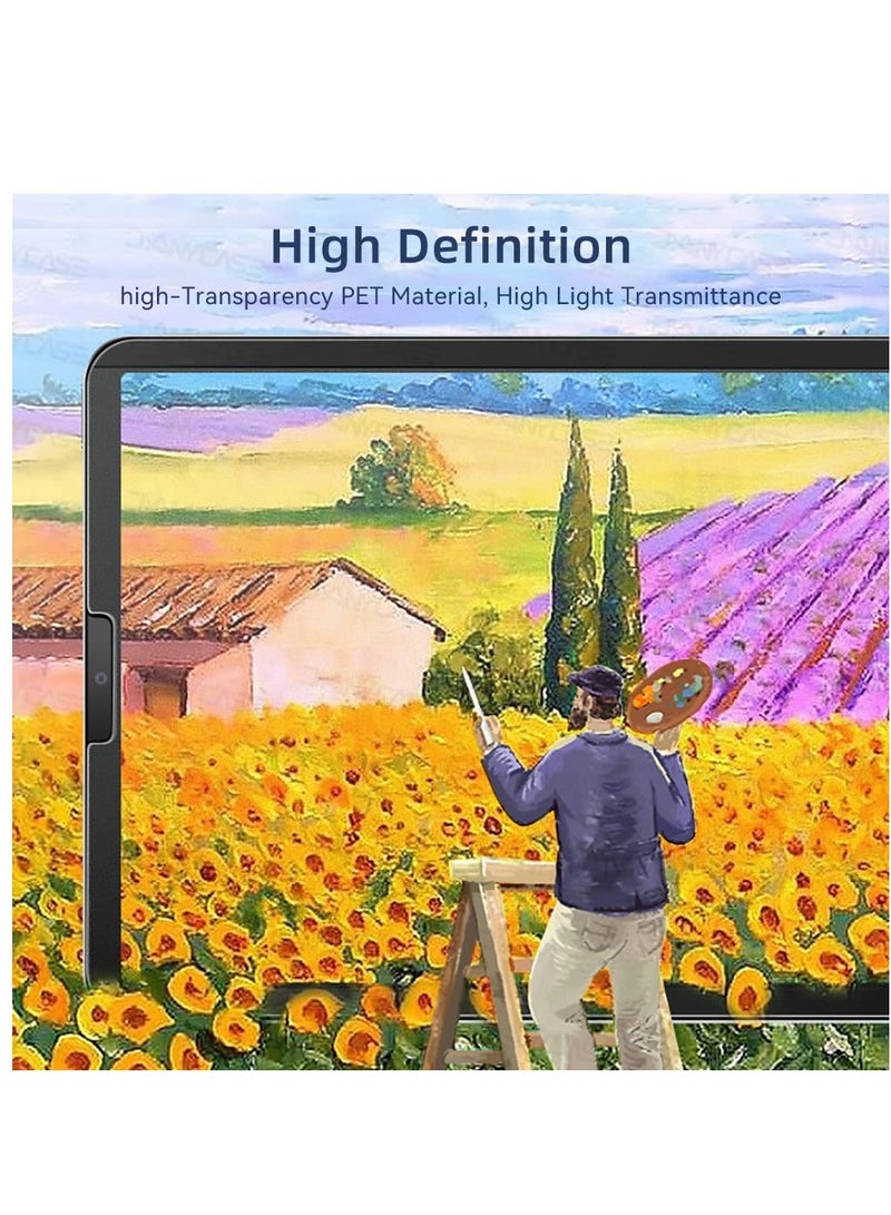 Detachable Magnetic Screen Protector for IPad 10.2 Inch (2021/2020/2019 9/8/7 Gen) Pencil Feel Washable Removable Reusable Anti-Glare Paper Film Screen Protector for Drawing - Image 2