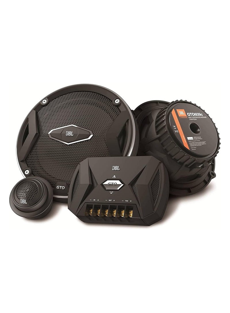 جي بي إل مكبرات صوت JBL GTO609C ثنائية الاتجاه، مقاس 6.5 بوصة، للسيارة - الطاقة الاسمية: 5 وات - 200 وات، الطاقة القصوى: 270 وات - Image 1