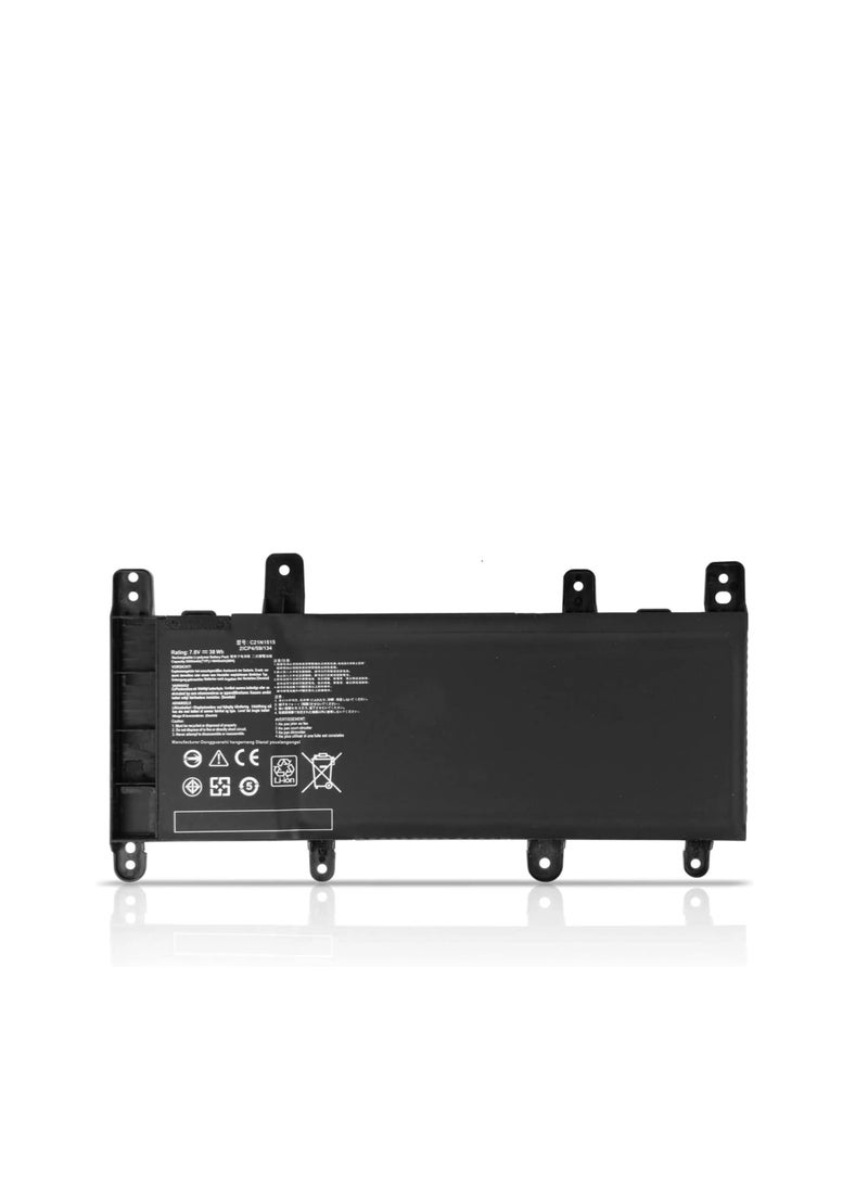 Terabyte C21N1515 0B200-01800100 Laptop Battery Replacement for Asus X756 X756U X756UJ X756UA X756UX X756UB X756UQ X756UQX X756UV X756UW X756UXM X756UJ-T4053T X756UW-T4081T X756UA-TY065T Series(7.6V 38Wh) - Image 1