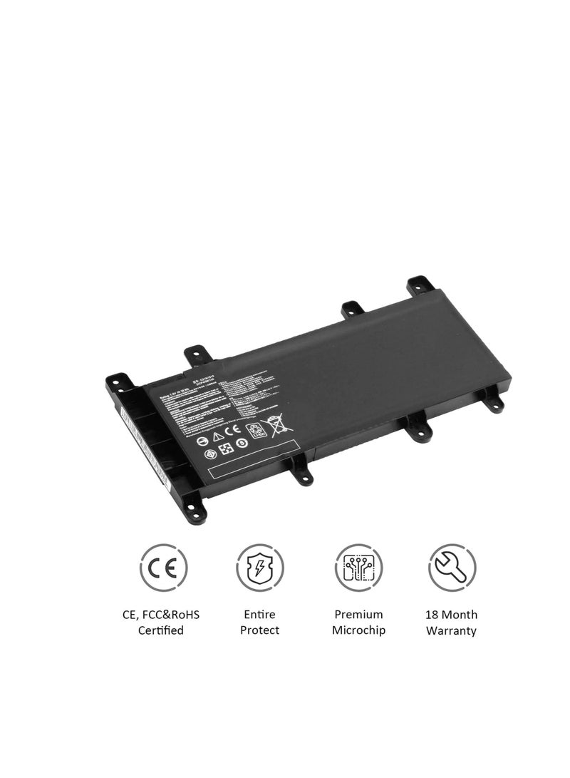 Terabyte C21N1515 0B200-01800100 Laptop Battery Replacement for Asus X756 X756U X756UJ X756UA X756UX X756UB X756UQ X756UQX X756UV X756UW X756UXM X756UJ-T4053T X756UW-T4081T X756UA-TY065T Series(7.6V 38Wh) - Image 4