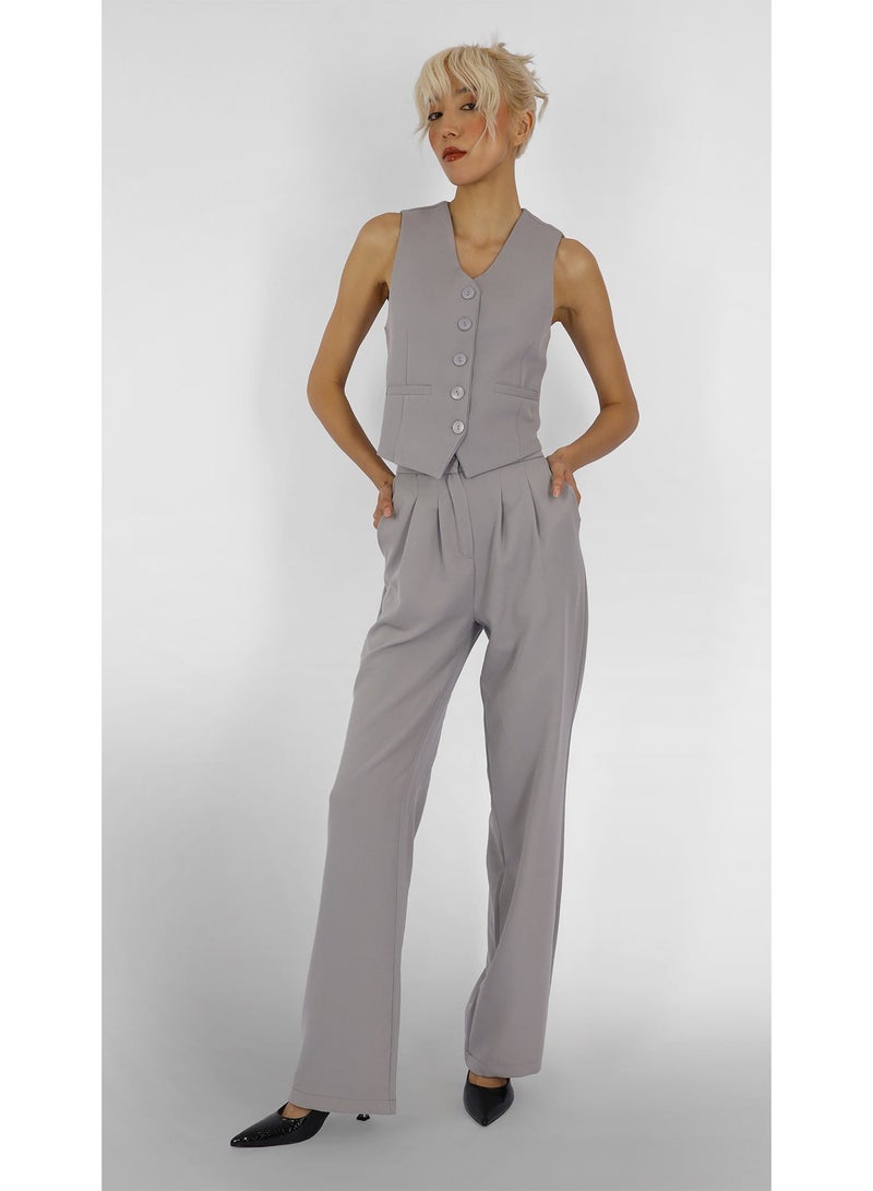 KYVELi Modern Elegance Suit Set-Grey - Image 1