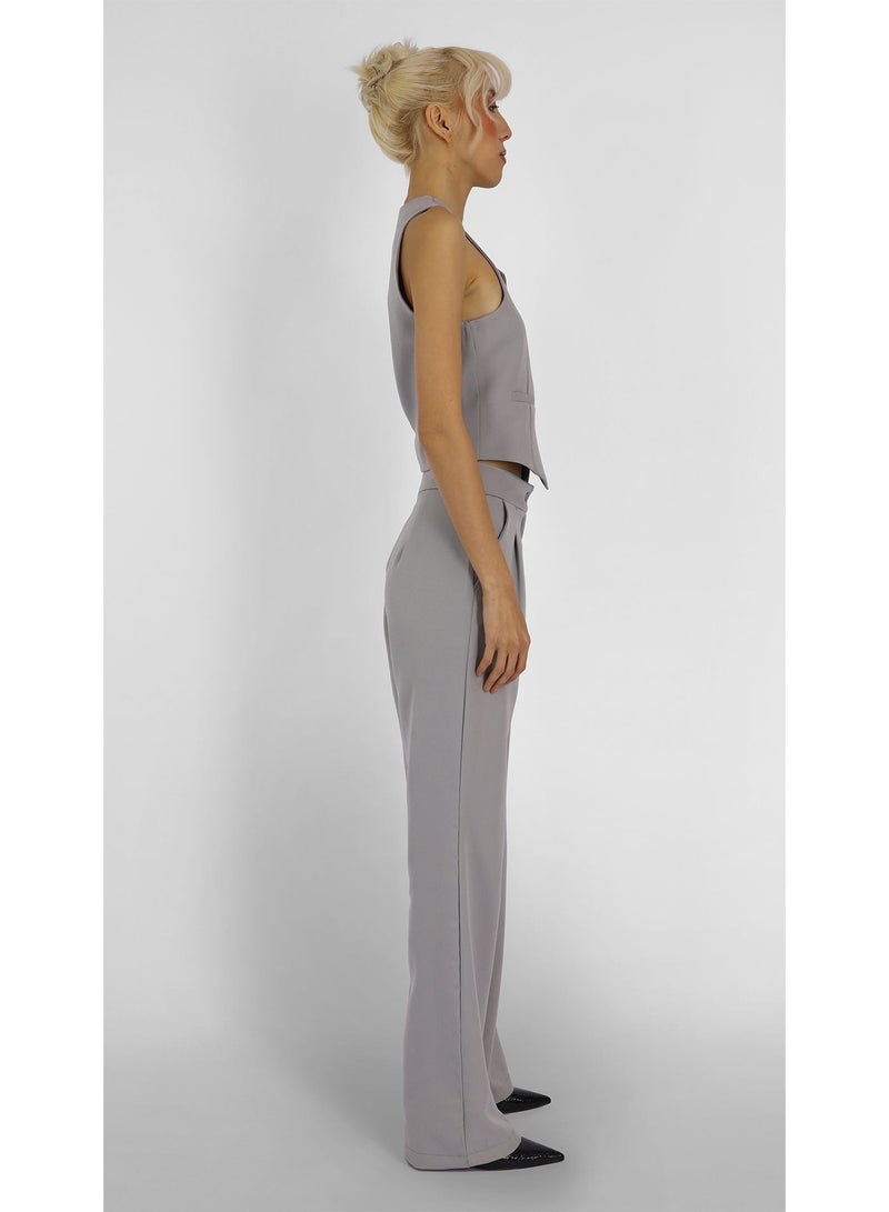 KYVELi Modern Elegance Suit Set-Grey - Image 4