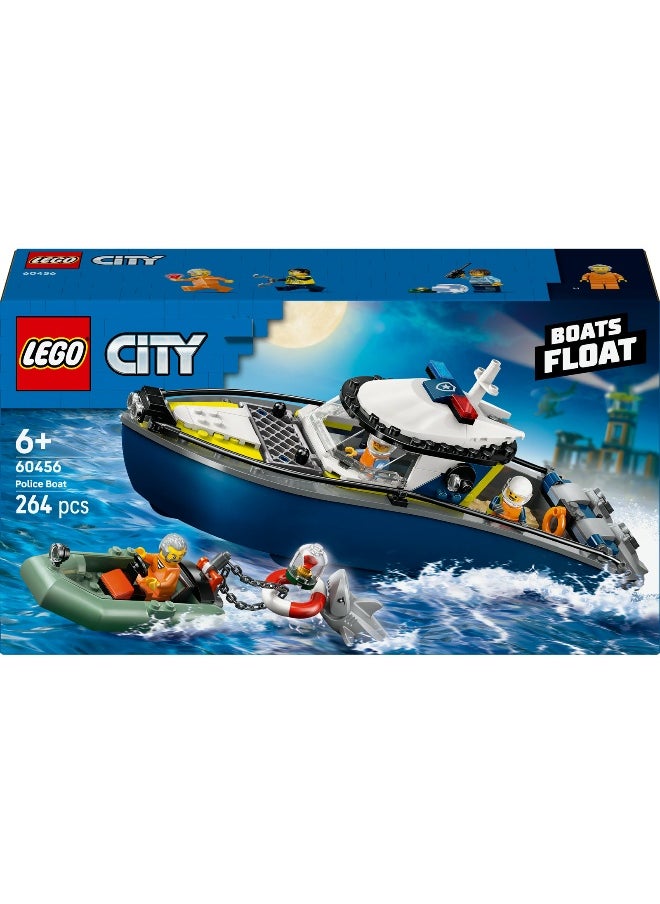 LEGO LEGO City Police Boat Chase 60456 Building Set (264 Pieces)  - Image 2