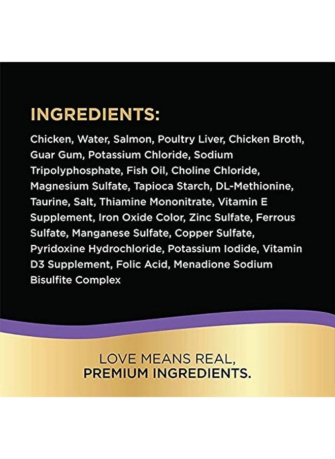 Sheba Sheba 6 Pate`in Natural Juices Delicate Salmon Entree Perfect Portions / 6-Twin Packs=12 Individual Servings  - Image 2