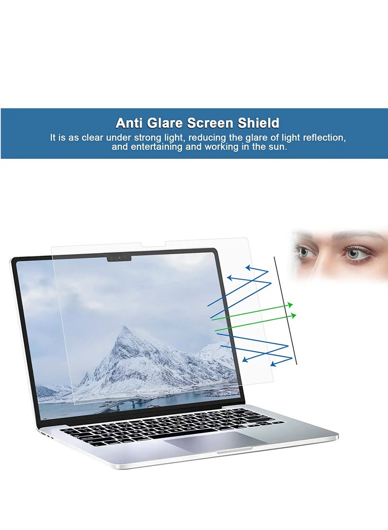 1Pack Anti Glare Matte Screen Protector for 2024--2021 MacBook Pro 14" with M4/M3/M2/M1 Chip, Anti-Reflection Accessories 5H Hardness Protector for MacBook Pro 14.2 Inch (Matte Clear)  - Image 5