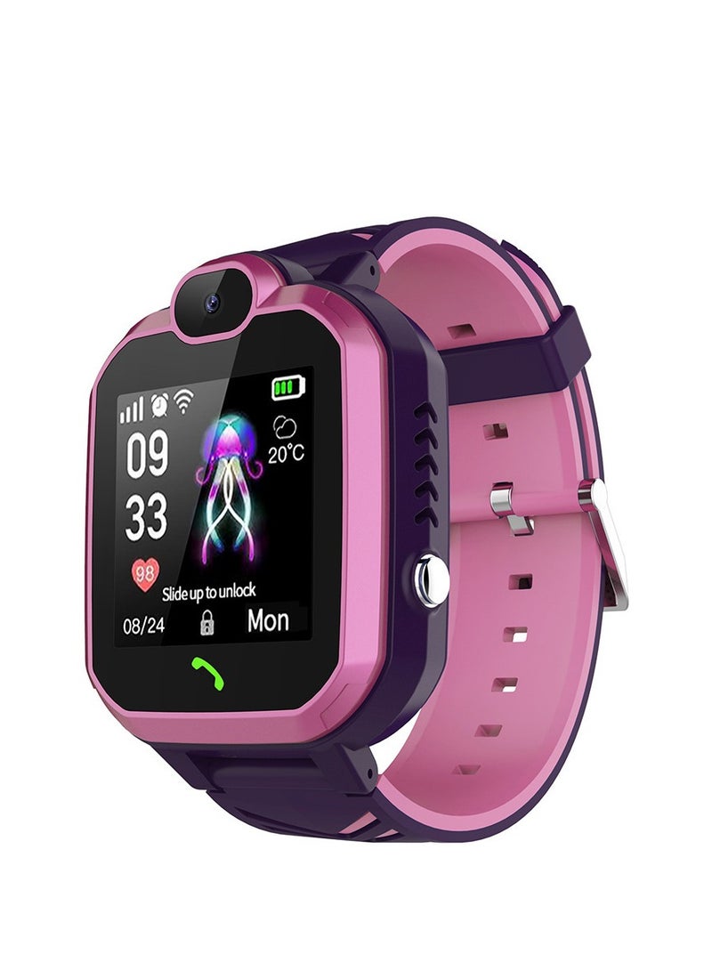 Kids Smartwatch,Touch Screen Toddler with Real Time Location,Photo Capture to Keep Kids Safe for Girls and Boys (Pink)  - Image 3