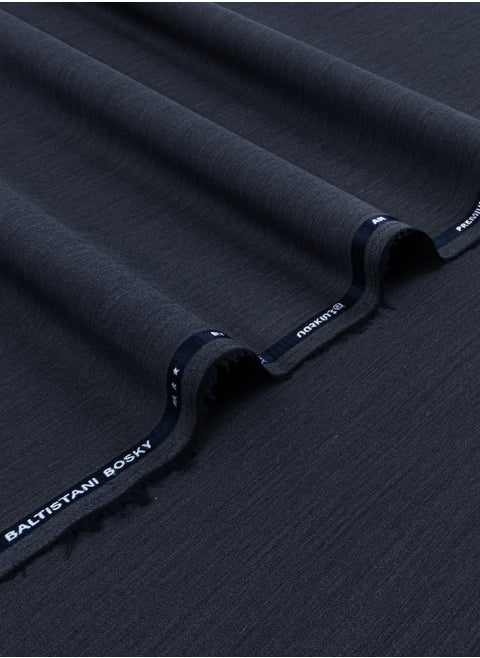 Baltistan Bosky - Unstitched Kandura Fabric - Summer Blended (Deep Blue)