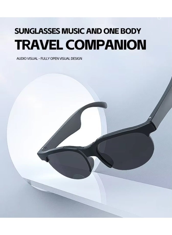 Wireless Headset Glasses | Bluetooth 5.3 Audio Sunglasses | Smart Touch Control | Hi‑Fi Sound | XG88 Pro - Image 1