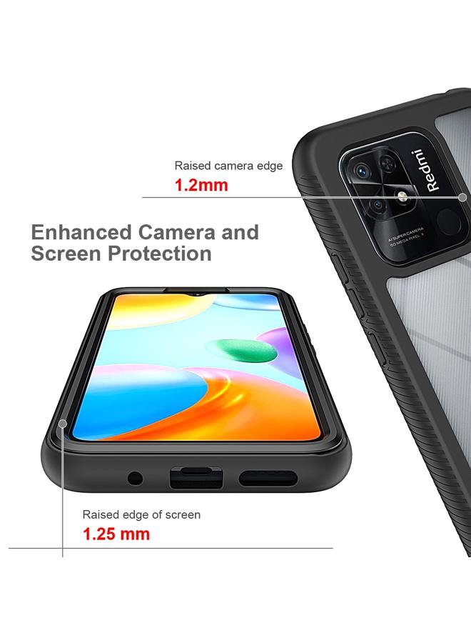 Green Tiger Xiaomi Redmi 10C Starry Sky Full Body Hybrid Shockproof Phone Case Light Blue - Image 4