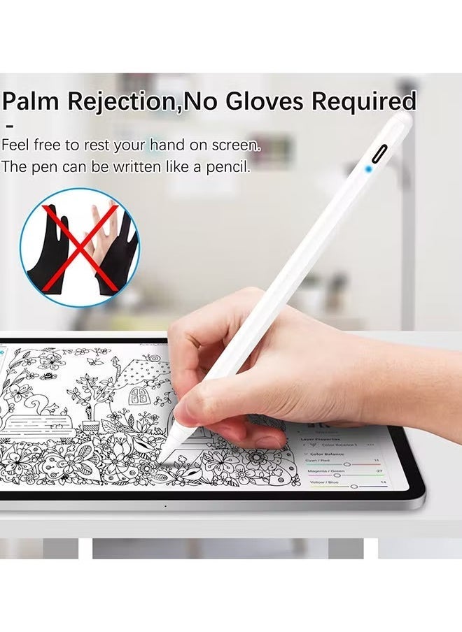 Active Digital Stylus Pen For Apple Ipad 2018 White - Image 2