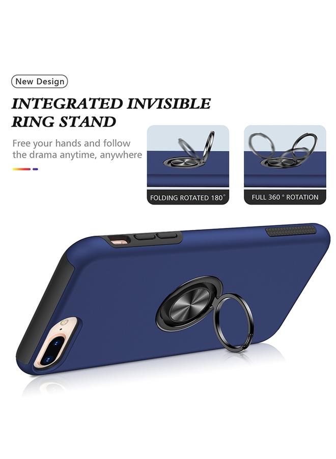 erorex Magnetic Ring Kickstand Shockproof Phone Case For iPhone 8 Plus / 7 Plus - Image 2