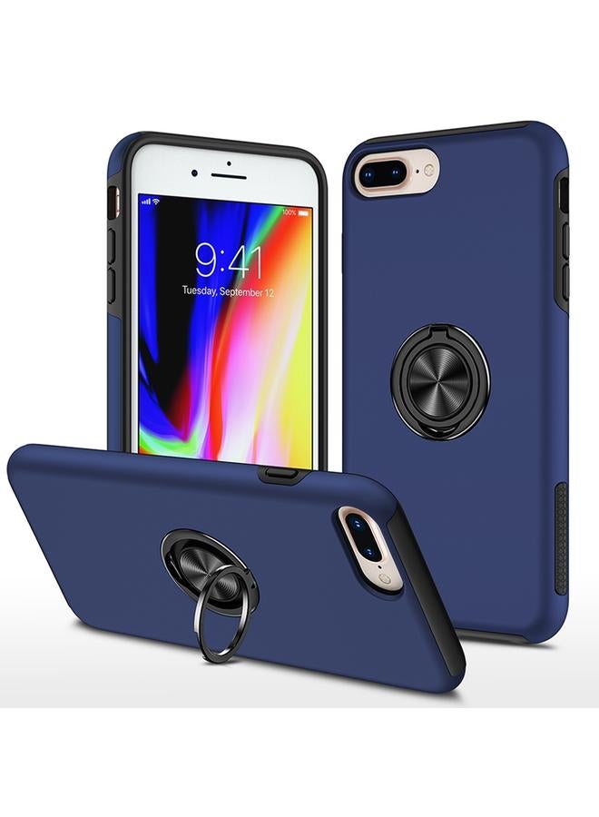 erorex Magnetic Ring Kickstand Shockproof Phone Case For iPhone 8 Plus / 7 Plus - Image 1